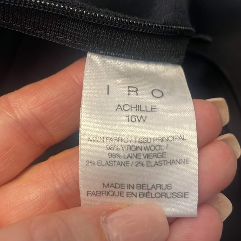 IRO Wool Archille Ankle Pant - Picture 9 of 9